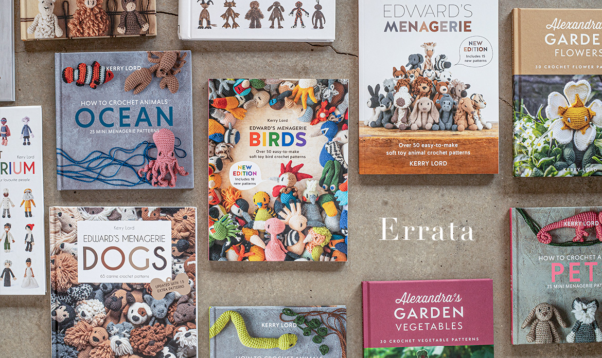 TOFT UK Edward's Menagerie Errata Corrections